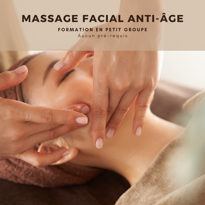 Massage facial anti-&acirc;ge